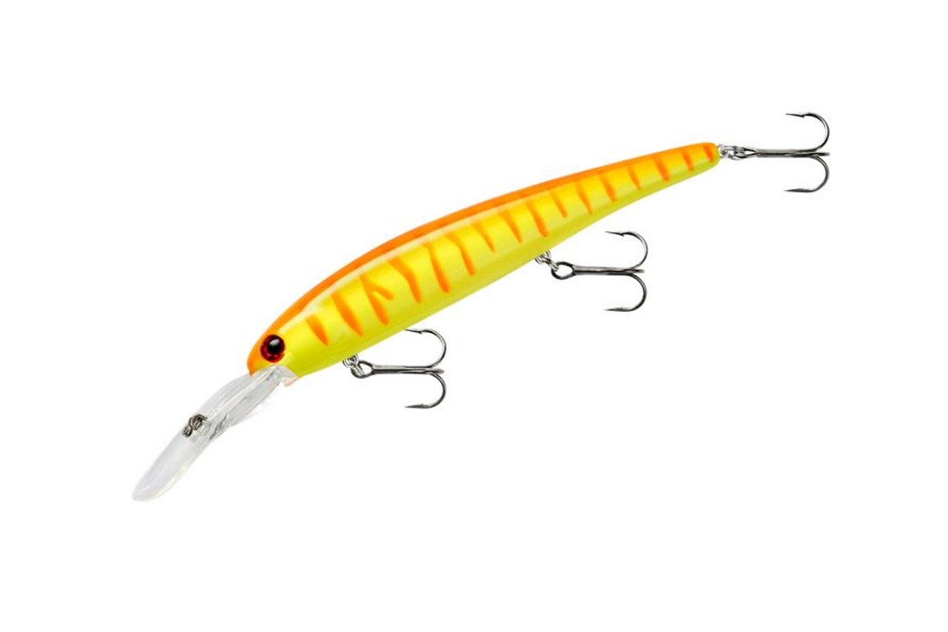 Bandit Walleye Deep Jerkbait (Red Fire Tiger)