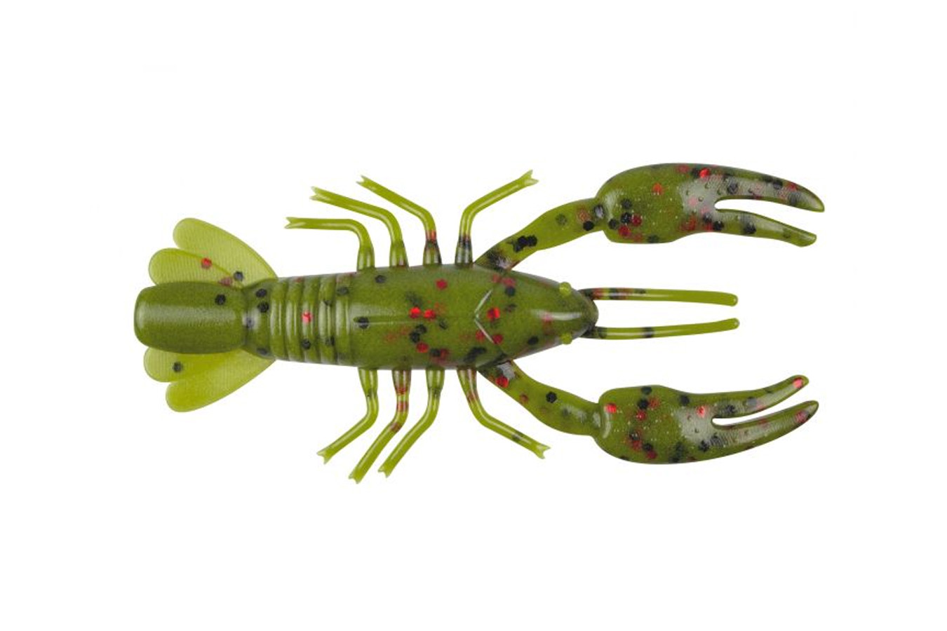 Yum Ned Craw (Soft Watermelon Red Flake)