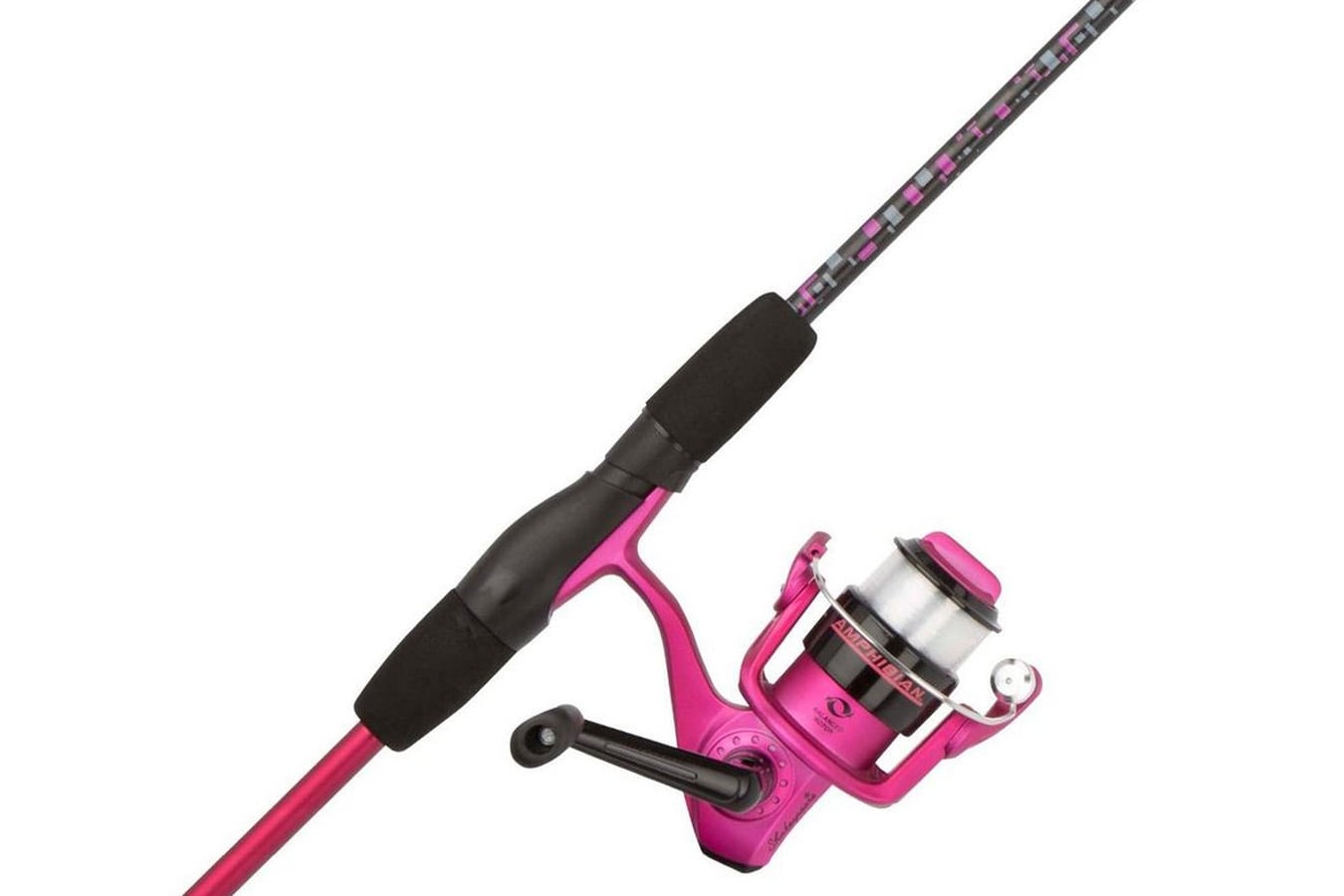 Shakespeare Amphibian Spinning Combo Pink