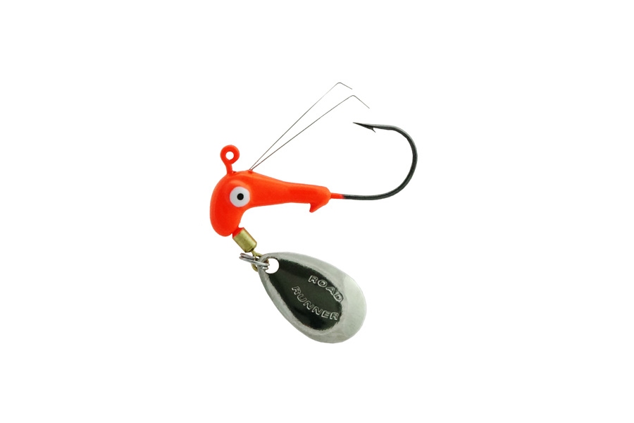 Blakemore Weedless Road Runner Head 1/8oz (Fluorescent Red)