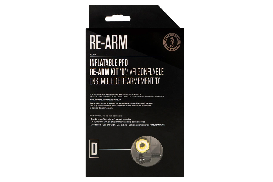 Mustang Survival Re-Arm Kit D - 24G Auto/Manual