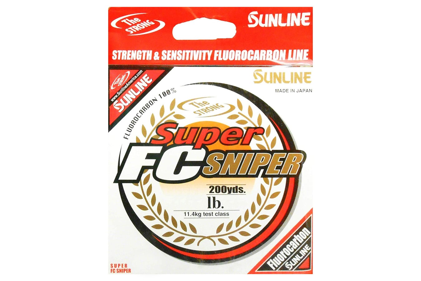 Sunline Super FC Sniper 12lb Clear 200 Yards