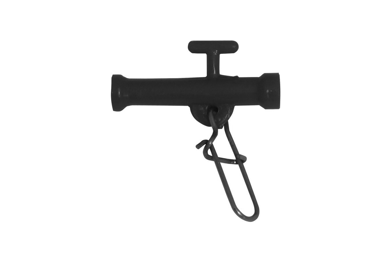 P Line Sliding Swivel with Duolock Snap No. 5, Black