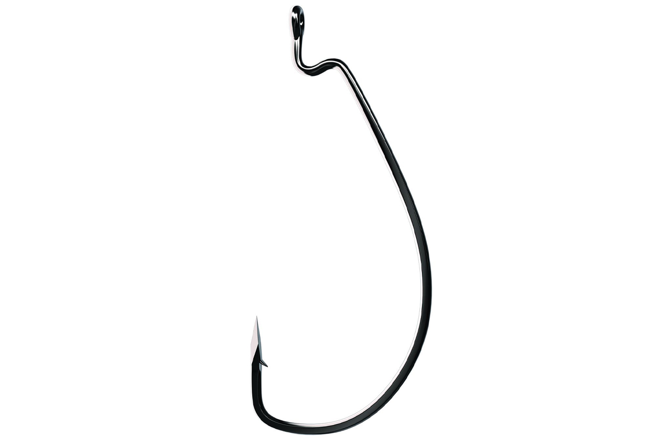 Eagle Claw Extra Wide Gap Worm Hook, Size 2/0