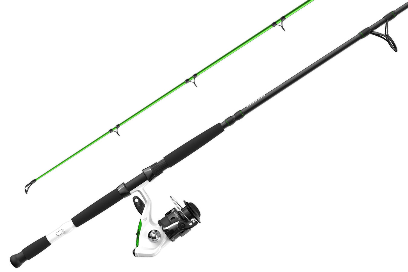 Zebco Bite Alert Combo, Size 60, 2pc, 7 Foot
