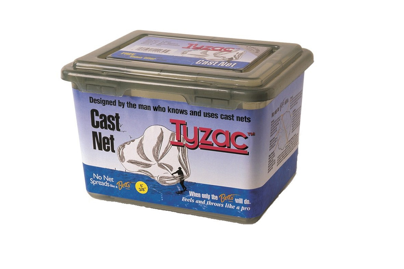 Betts Tyzac Cast Net 7 ft 3/8 Inch Mesh