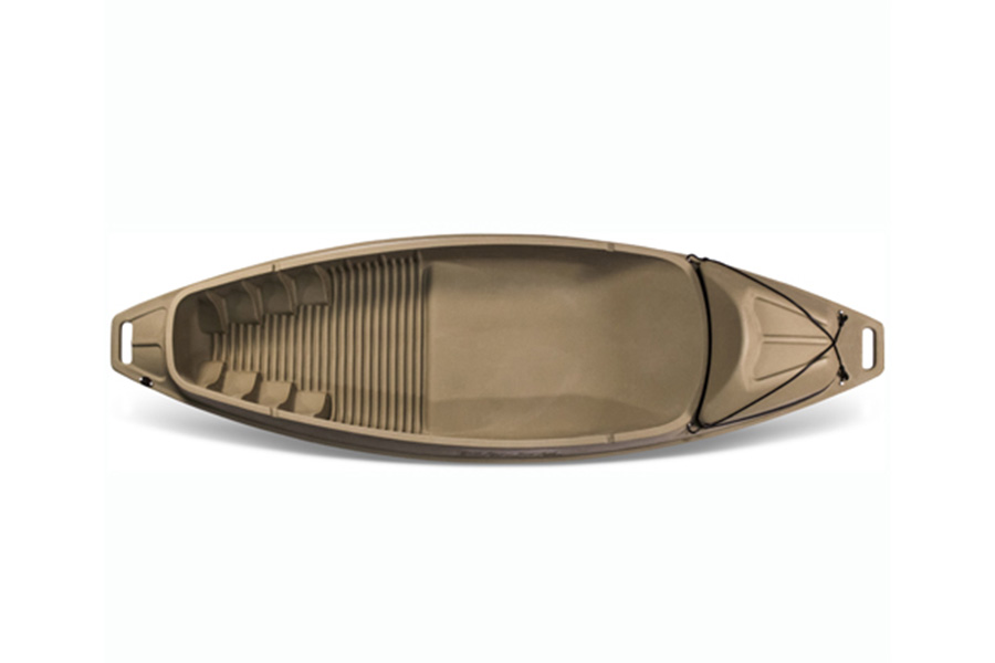 Beavertail Phantom Sneakboat Kayak - Marsh Brown