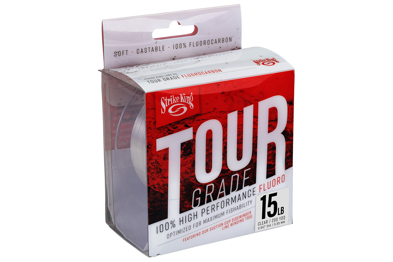 Strike King Tour Grade Fluorocarbon 200 yrd/15lb Clear