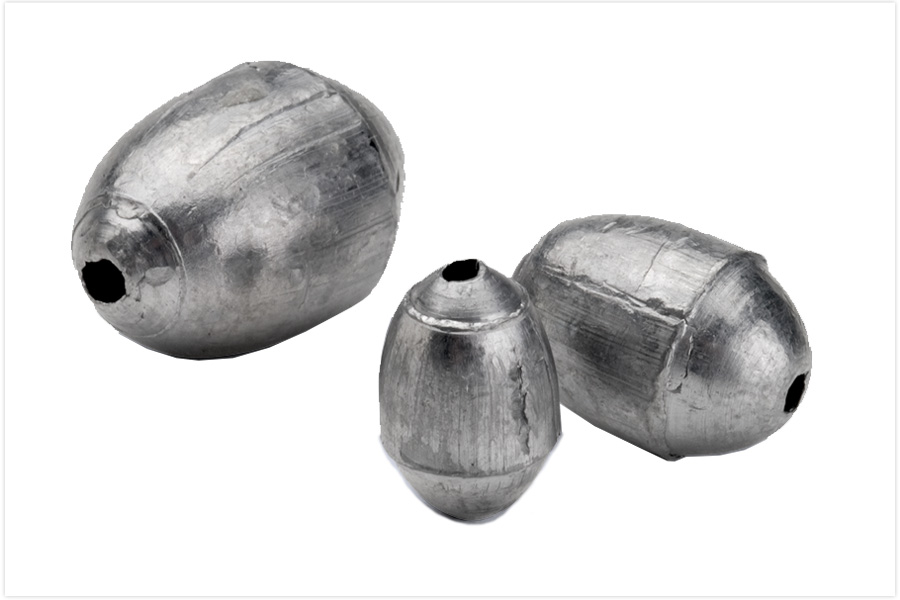 Bullet Weights Egg Sinkers - 1/2 oz