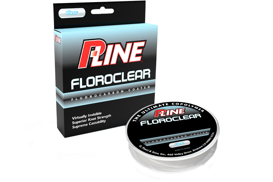P Line Florocarbon Coated Fishing Line - 15lb 600 Yds