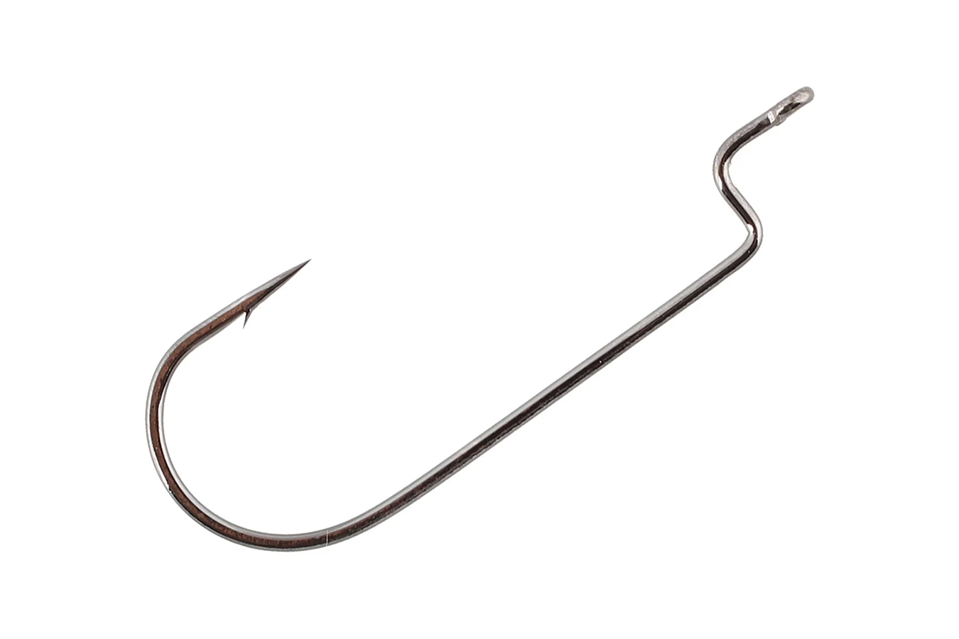 Gamakatsu Offset Round Bend Worm Hooks Black