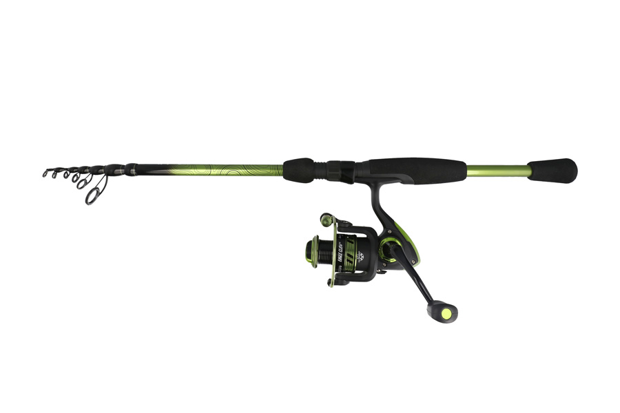 Eagle Claw Pack-It Pro Spinning Reel Combo, 6 Foot