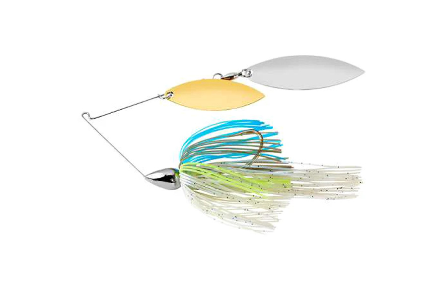 War Eagle 3/8oz Double Willow Spinnerbait - Nickle Sexy Shad