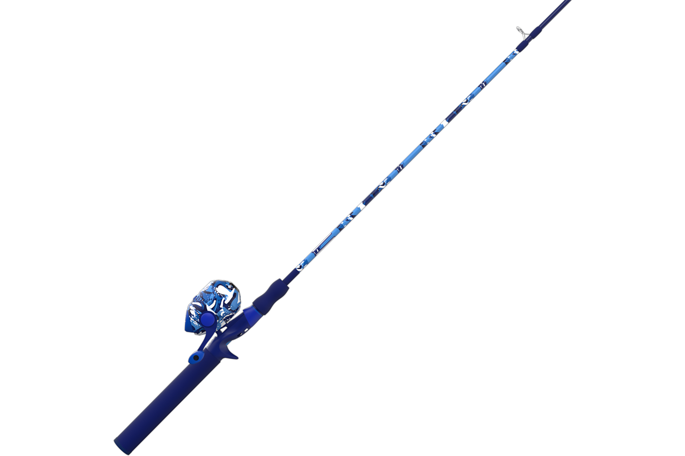 Zebco Splash Tidepool Blue 6 Foot Medium Spincast Combo