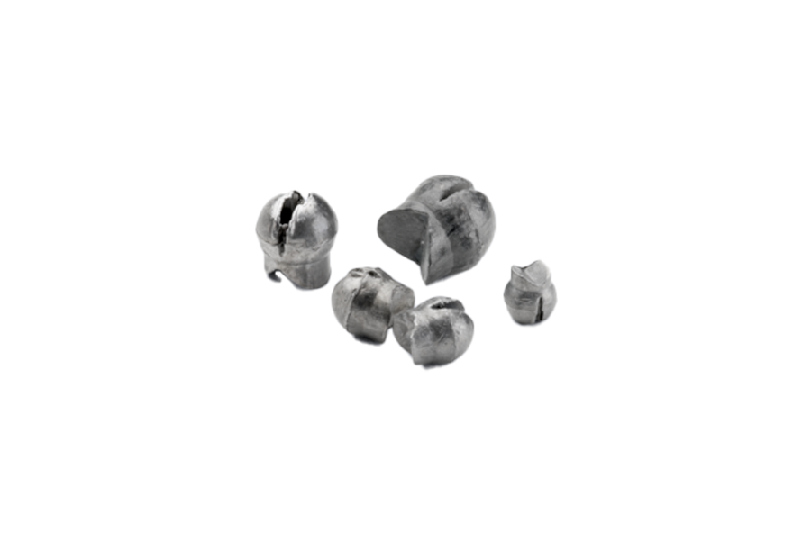 Bullet Weights Reusable Split Shot Sinker #0 7 PC.