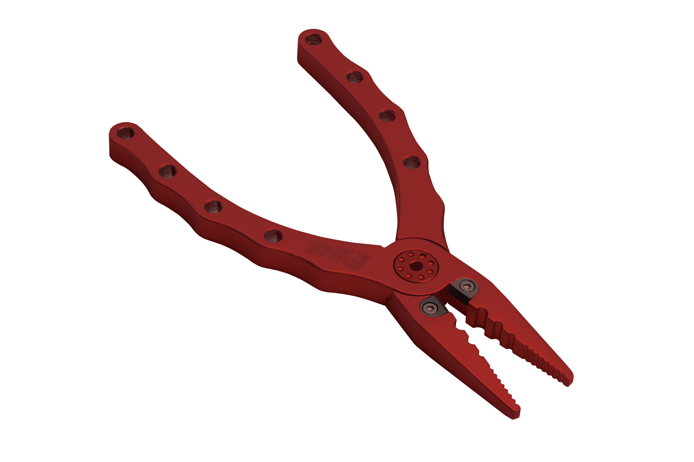 P Line 6.5 Inch Aluminum Pliers - Red