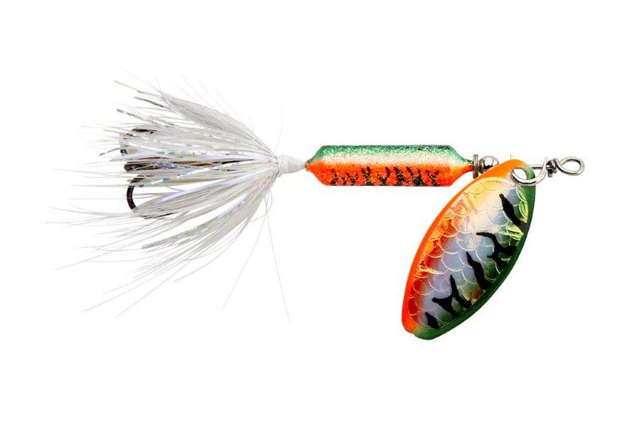Yakima Rooster Tail 1/24oz Tinsel Watermelon Tiger