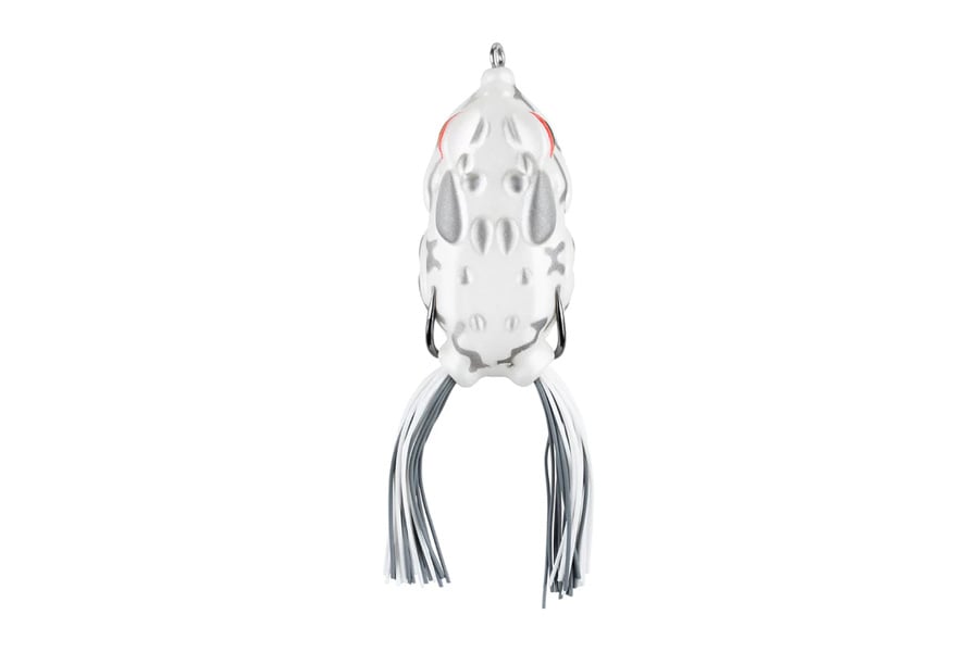 Lunkerhunt Compact Short Skirted Frog - Ghost