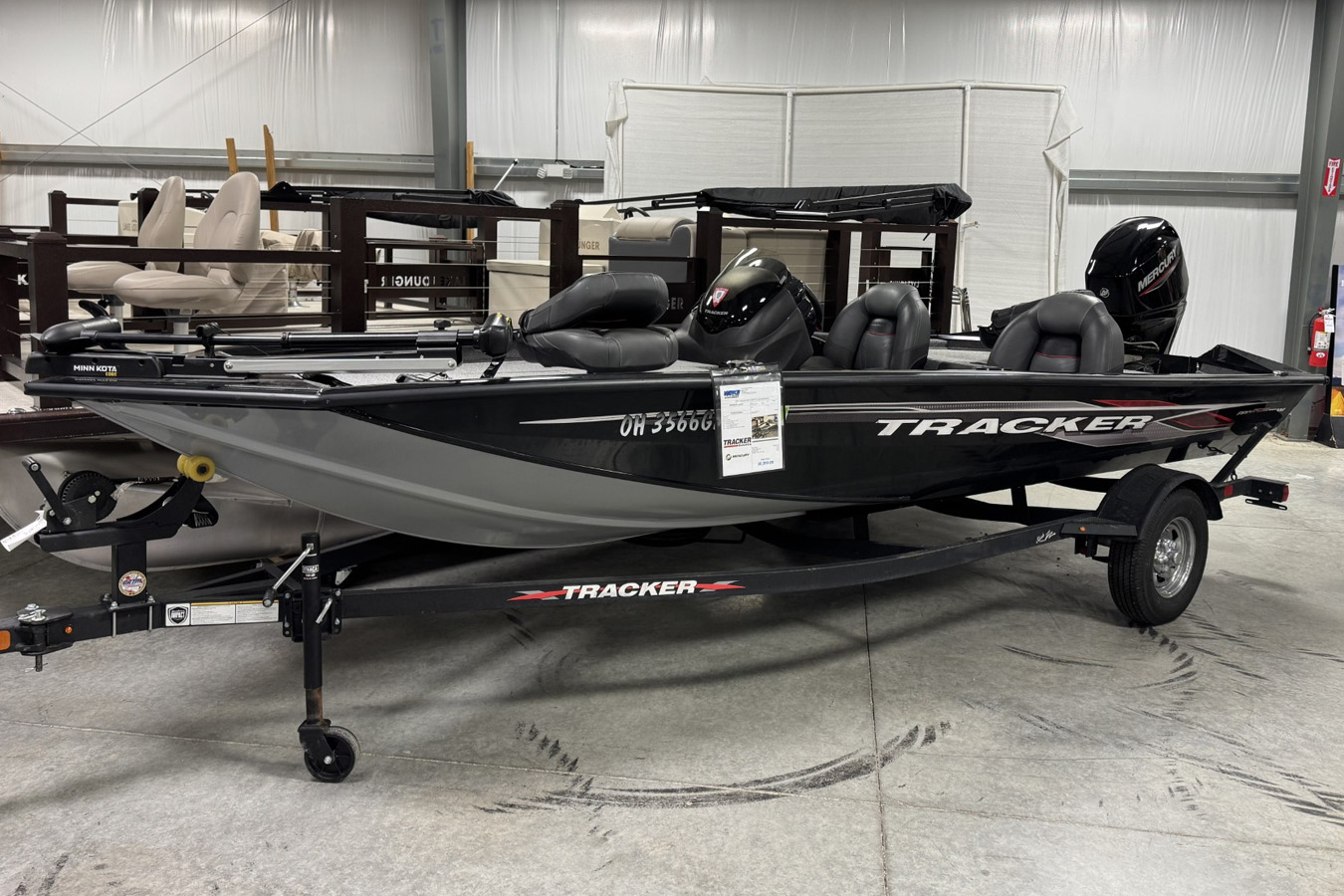Tracker Pro Team 175 with 60 ELPT Mercury Motor