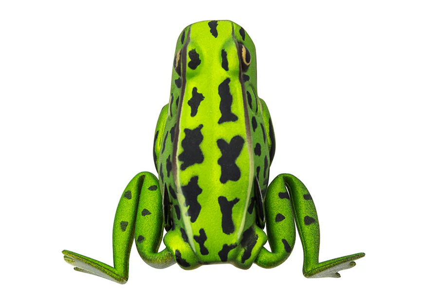 Lunkerhunt Popping Frog - 1/4 oz Green Tea