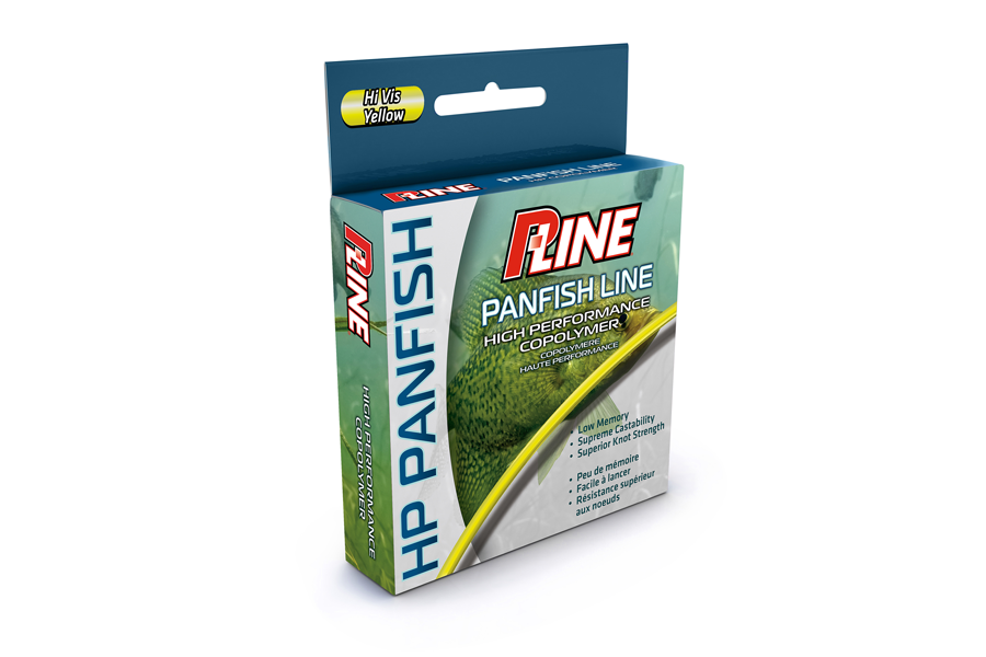 P Line HP Panfish Line Hi Viz Yellow 150 Yd