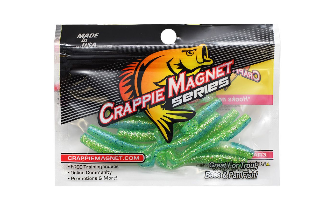 Crappie Magnet tiny Dancer 8 piece Pack - Mermaid