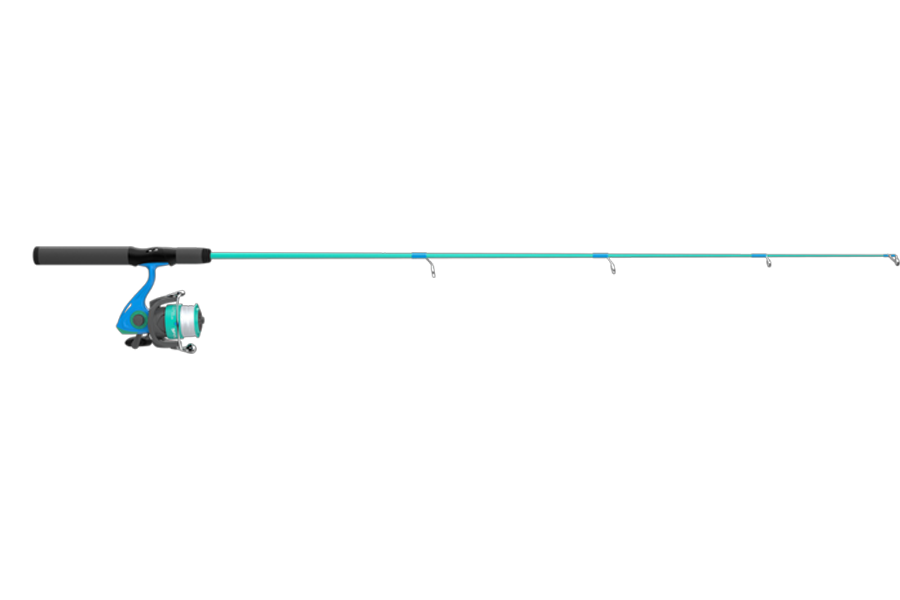 Zebco Spyn 40 Salt Fisher 6 ft 6 in Medium-Heavy Spinning Combo with Strike King Tackle Kit