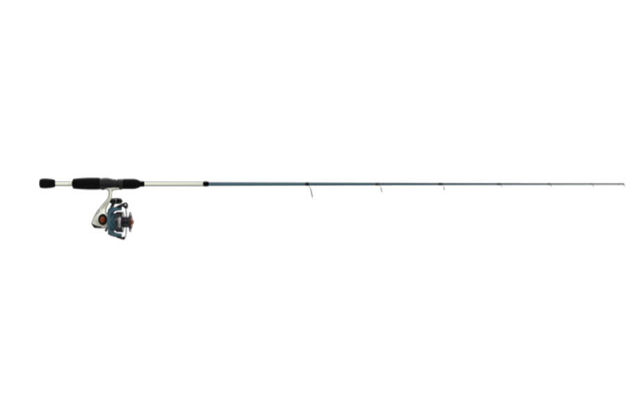 Zebco Custom-Z Spinning 30 6 ft 6 in Medium Spinning Combo with Strike King Tackle Kit