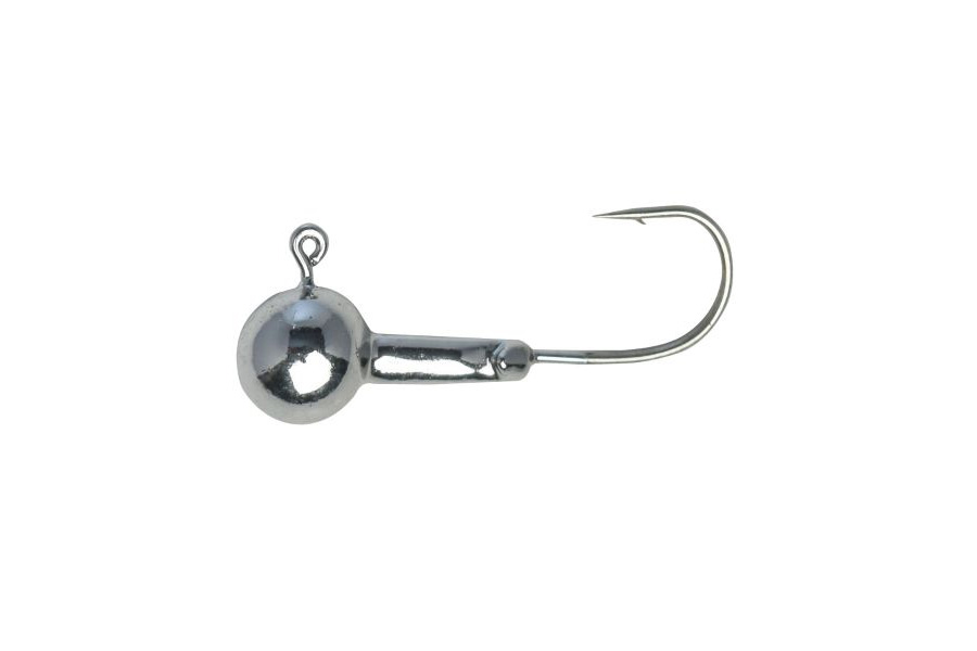Crappie Magnet Double Cross Jig Head 1/8 oz 5 Pack - Nickel