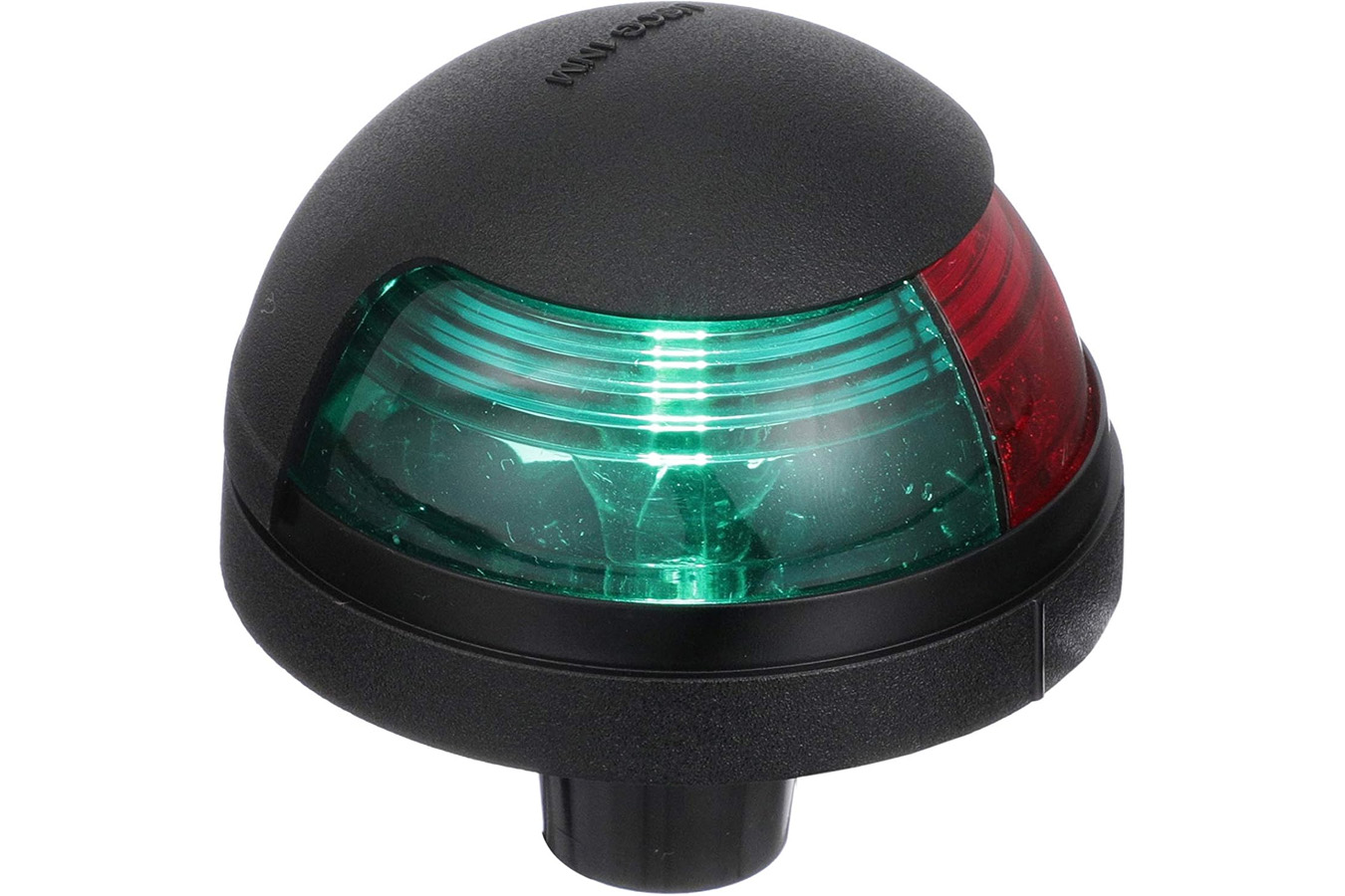 Attwood 5040 Series 1-Mile Bi-Color Combination Black Sidelight