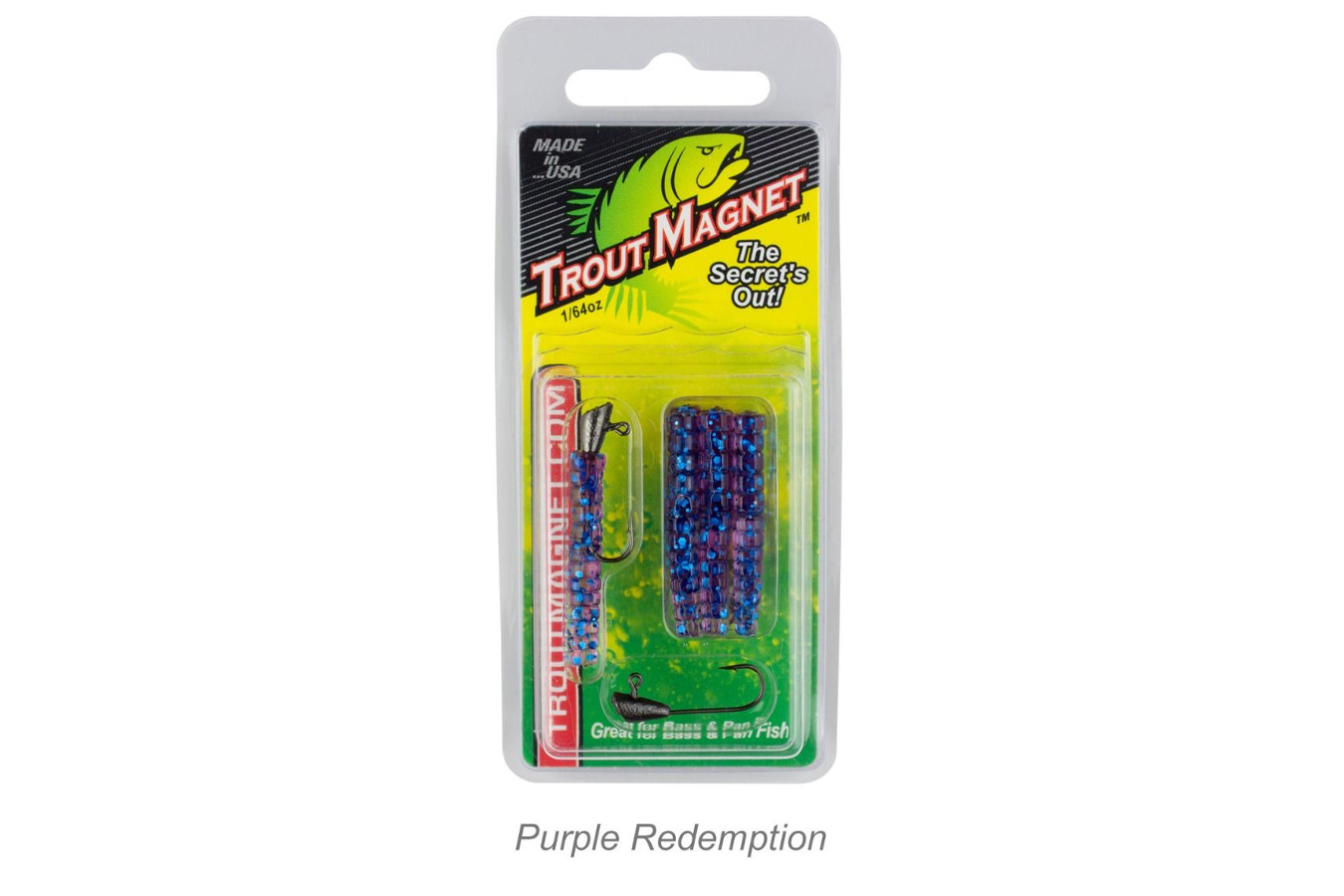 Crappie Magnet Trout Magnet 9 Piece Pack Purple Redemption 1/64oz