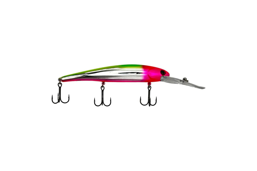 Jt Customs Custom-Painted Bandit Walleye Deep Diver - Pink Lemonade 