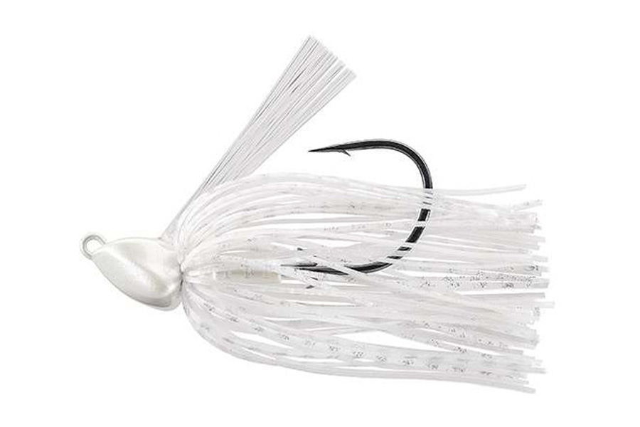 Daiwa Evergreen 1/4 oz Swim Jig - White