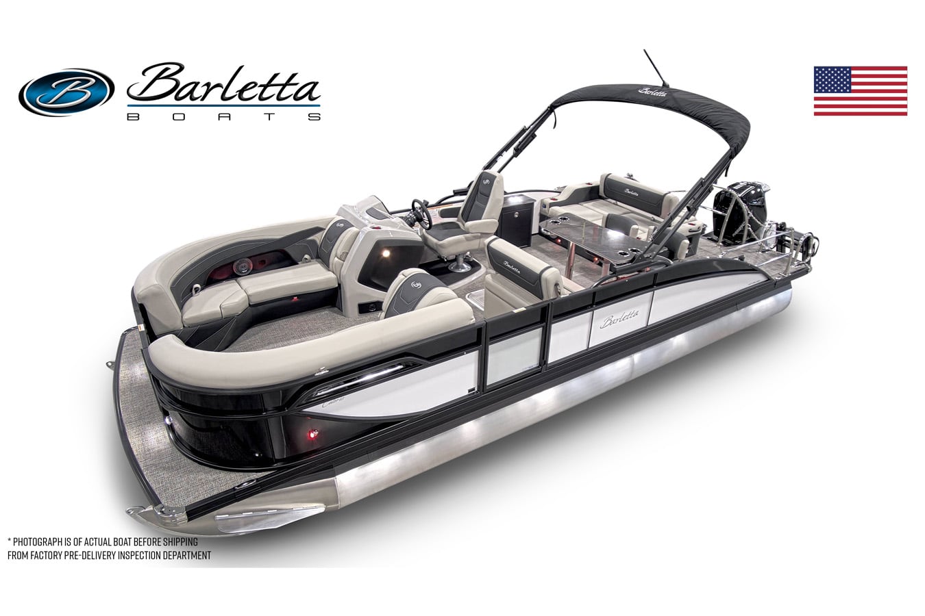 Barletta 2026 Cabrio 24UE with Mercury 250L FourStroke Engine