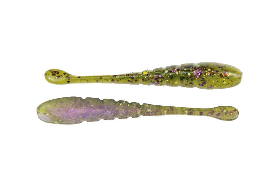 Xzone Lures Pro Series Finesse Slammer - Bass Candy / 3.25 in (10 Pack)