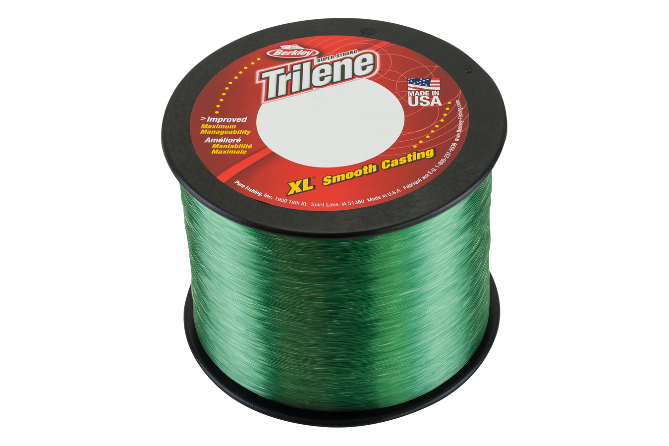 Berkley Trilene XL 20lb Low Vis Green