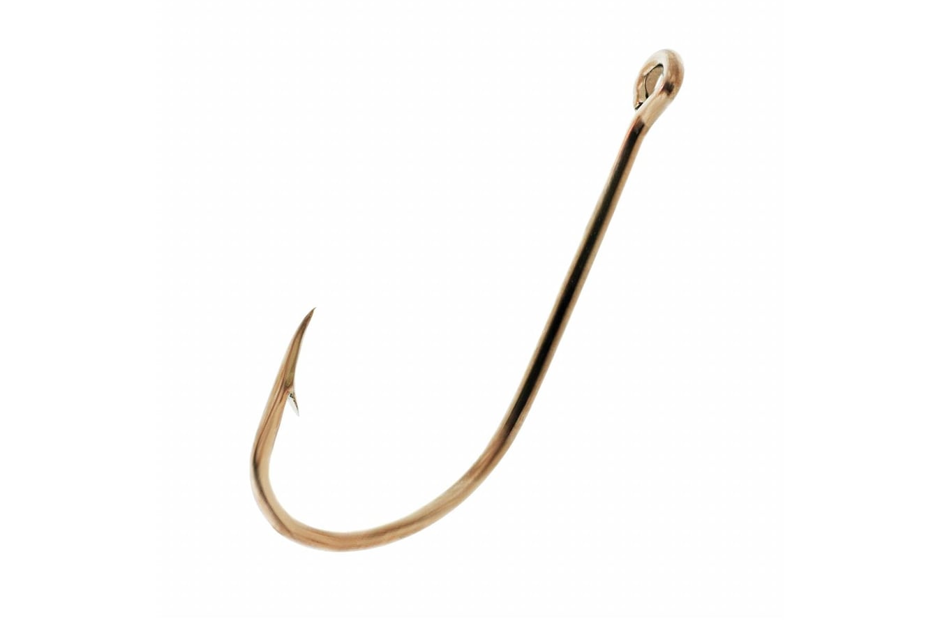Eagle Claw A- Pack Hooks Plain Shank Offset Size 8- 10 Pack