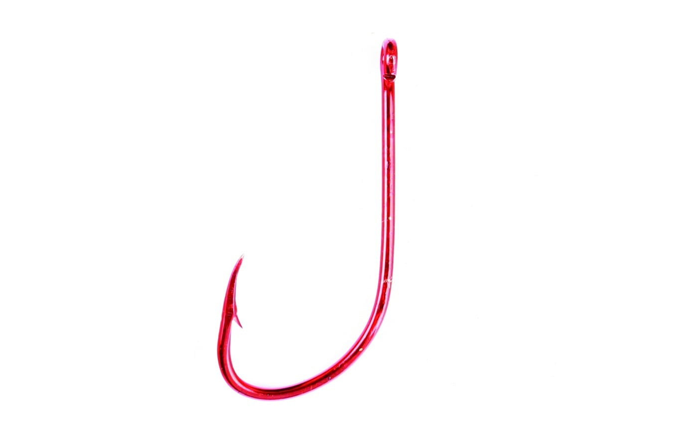 Eagle Claw Plain Shank Offset Red 3/0