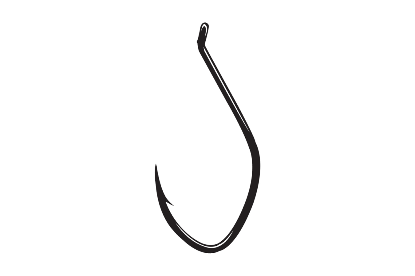 Gamakatsu Big River Bait Hook NS Black Size 7