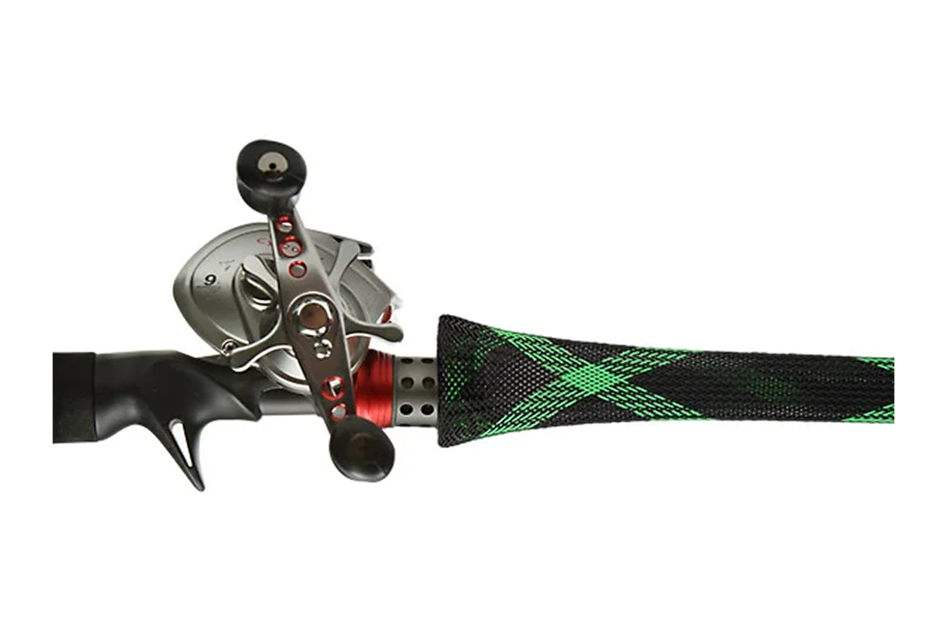 Vrx Fishing Products Rod Glove Casting Standard- Green Spyder