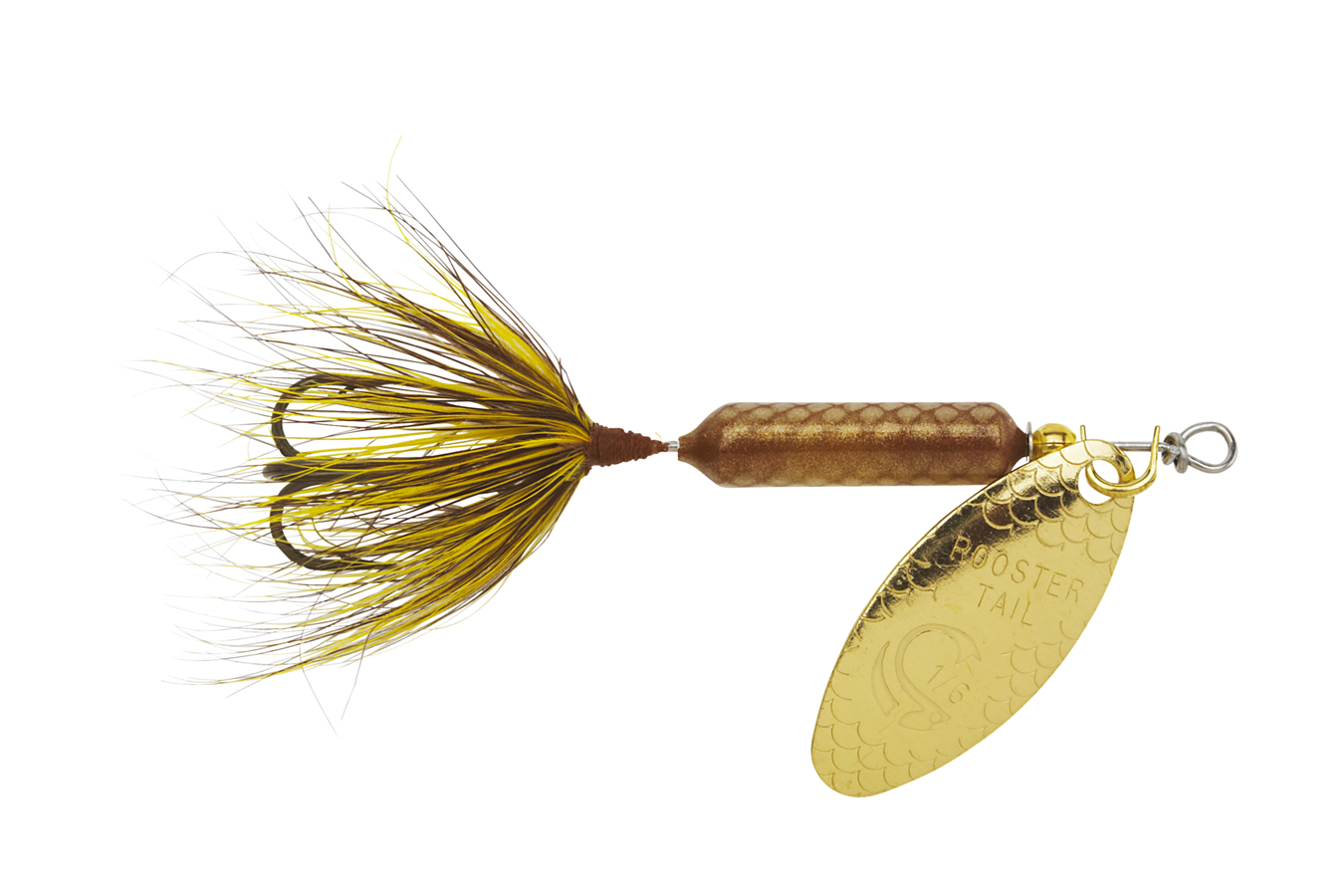 Yakima Original Rooster Tail 1/24 oz- Grasshopper