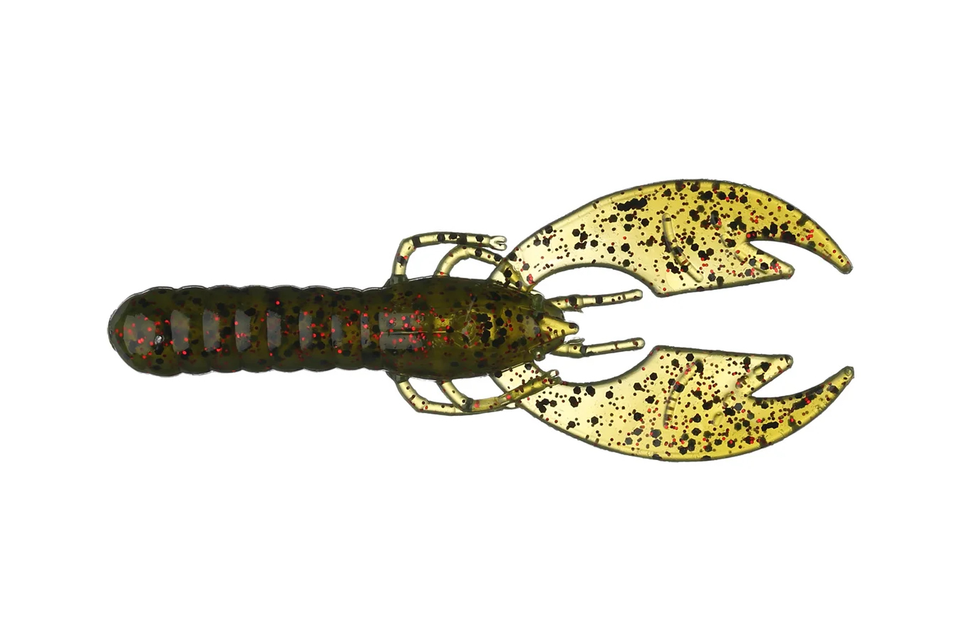 Yum Craw Papi Watermelon/ Red Flake 3.75 In. 