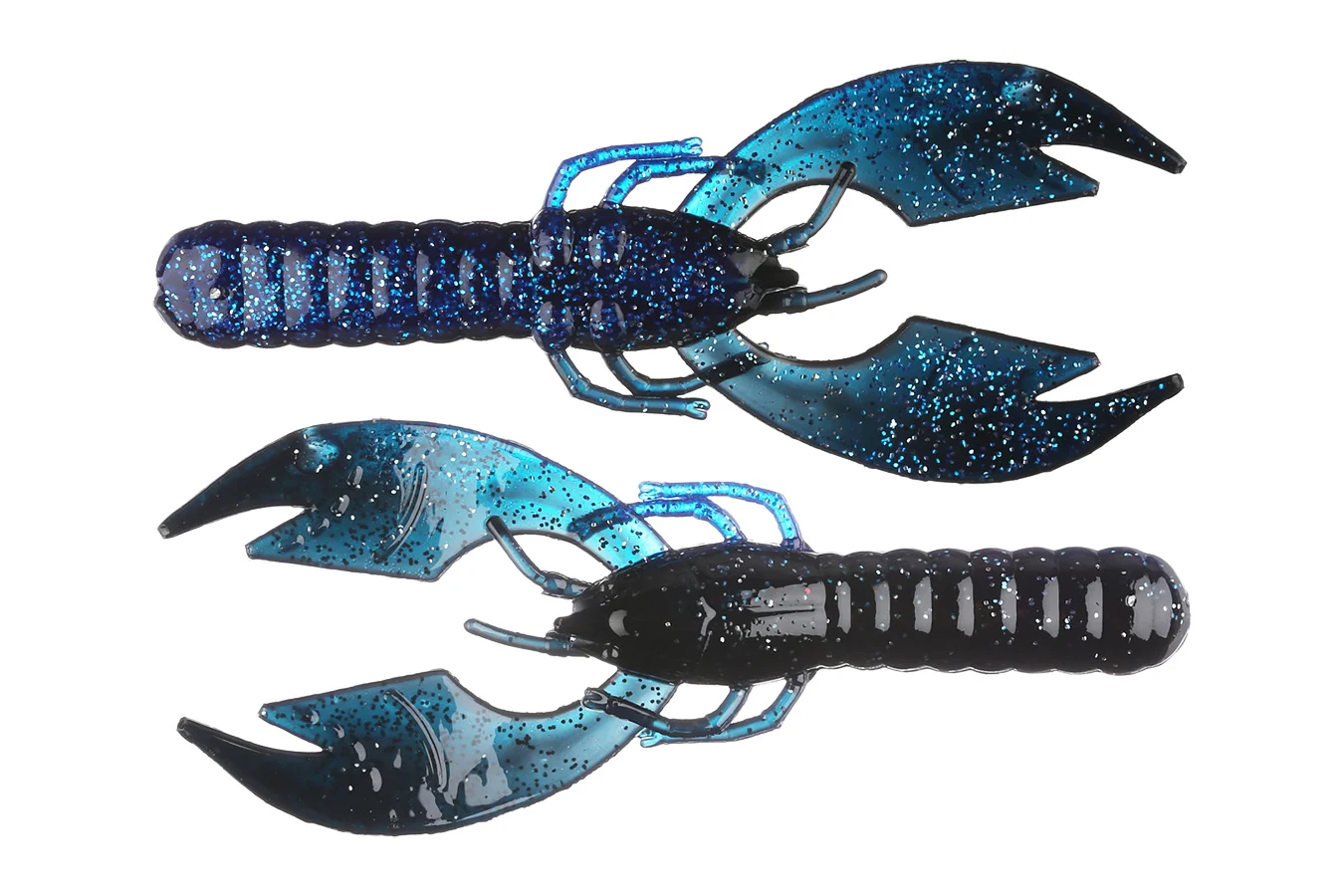 Yum Craw Papi Black Blue Shadow 3.75 In. 