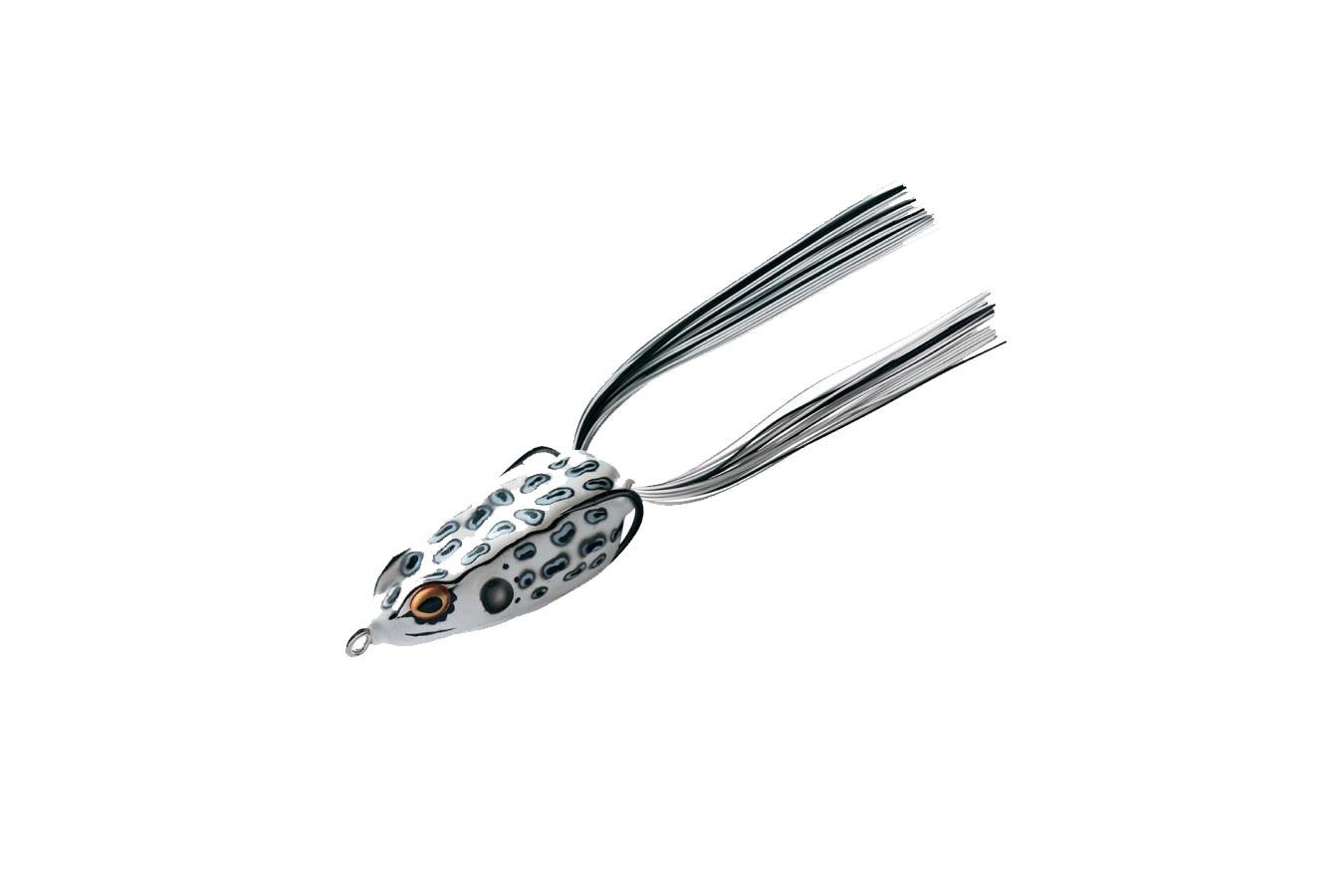 Booyah Bait Co Booyah Pad Crasher Jr. Albino Frog