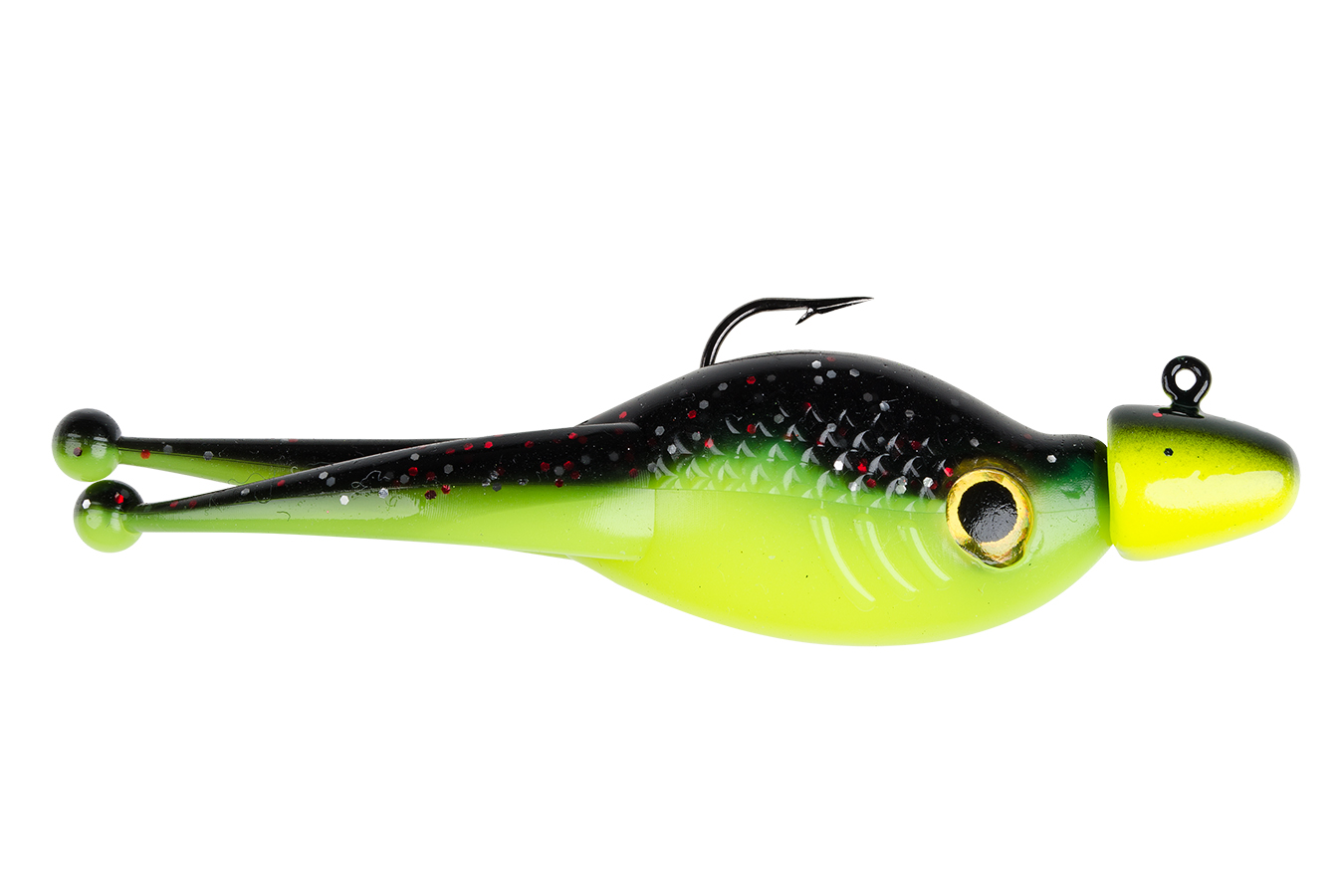 Strike King Mr. Crappie Scizzor Shad Head 1/8 oz (3 Pack)